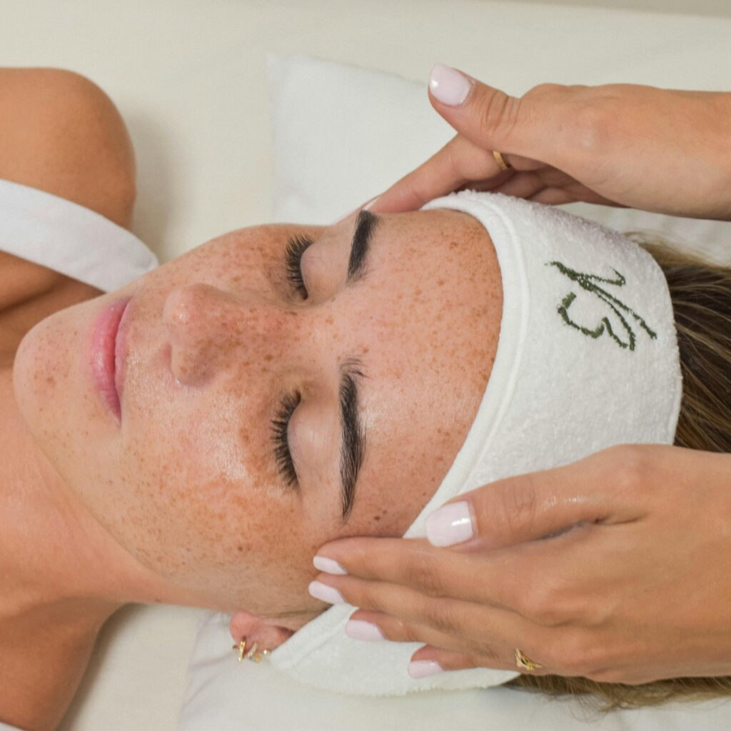 pexels-photo-8460603-8460603 Enjoy a rejuvenating facial massage session in a serene beauty salon setting.
